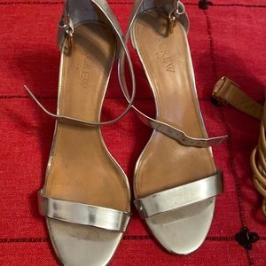 JCrew Heeled Sandals